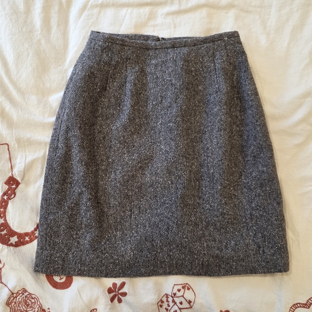 Boss Babe Vintage Wool Skirt